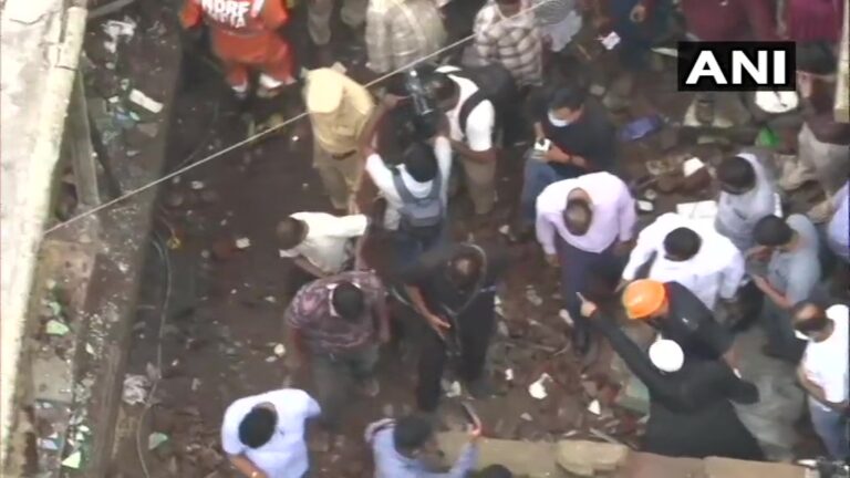 மகாராஷ்டிராவில் 3 மாடி கட்டிடம் இடிந்ததில் 10 பேர் உயிரிழப்பு