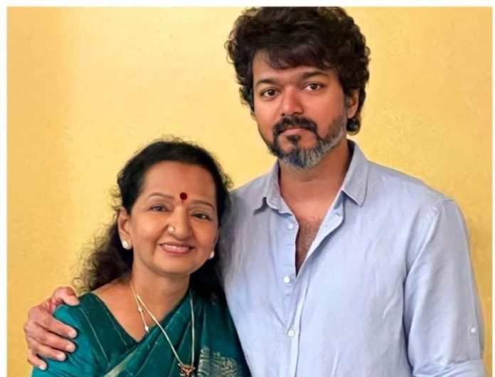 Vijay Photo With Mom