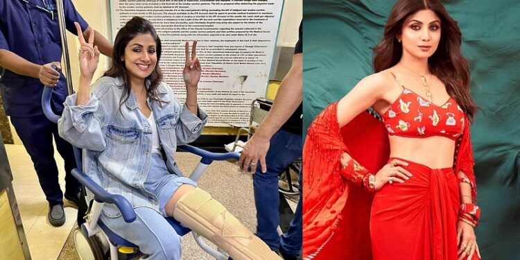 Shilpa Shetty broke her leg : படப்பிடிப்பின் போது விபத்து: ஷில்பா ஷெட்டிக்கு கால் முறிவு
