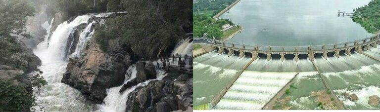 Cauvery floods: தமிழகம் ஒகனேக்கல்லுக்கு நீர் வரத்து 1.09 லட்சம் கன அடியாக அதிகரிப்பு: காவிரியில் வெள்ளப் பெருக்கு