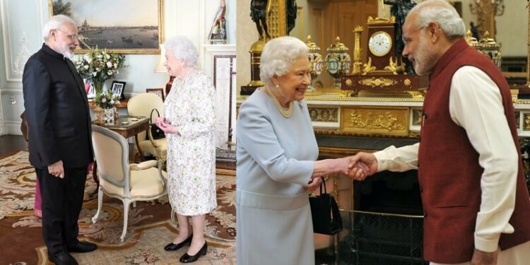 Britain Queen Elizabeth II passes away : இங்கிலாந்து மகாராணி இரண்டாவது எலிஜபெத் காலமானார் : பிரதமர் நரேந்திர மோடி இரங்கல்
