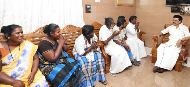 Narikuravar Thanked to Chief Minister: முதல்வருக்கு நன்றி தெரிவித்த நரிக்குறவர்கள்