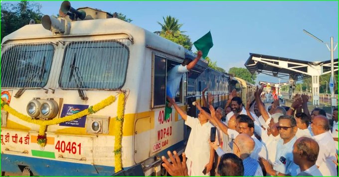 Senkottai-Mayiladuthurai Train: செங்கோட்டை-மயிலாடுதுறை தினசரி ரயில் போக்குவரத்து தொடக்கம்