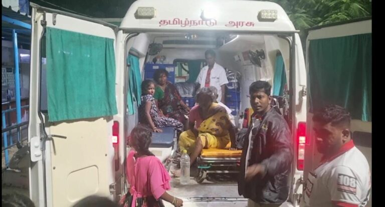 Kanchipuram Accident: காஞ்சிபுரம் அருகே  பஸ்- வேன் நேருக்கு நேர் மோதல்: 6 பேர் காயம்