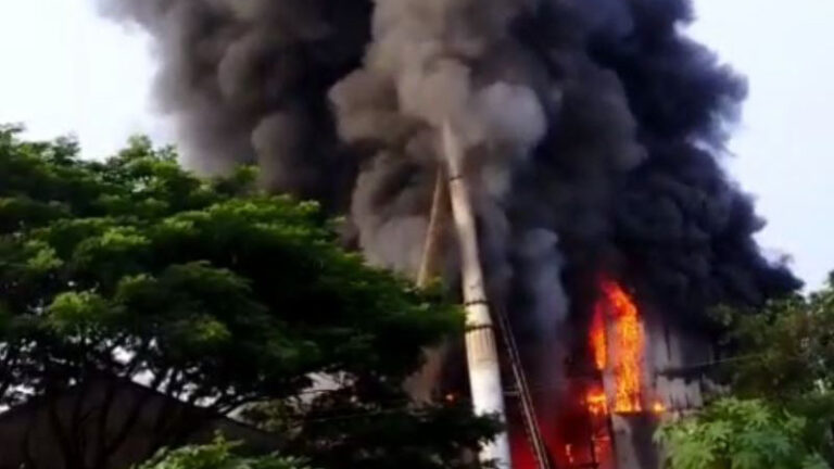 Boiler explosion near Palani: பழனி அருகே பாய்லர் வெடித்து பயங்கர தீ விபத்து