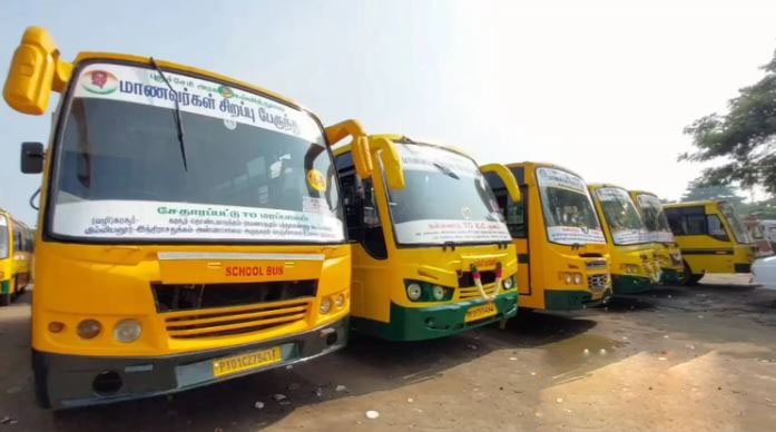Free bus service for students: புதுச்சேரியில் மாணவர்களுக்கு இலவச பேருந்து சேவை