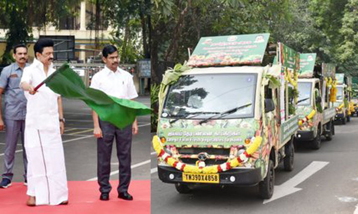 CM to inaugurate 20 mobile vegetable shops: 20 நடமாடும் காய்கனி அங்காடிகளை முதல்வர் துவக்கி வைப்பு