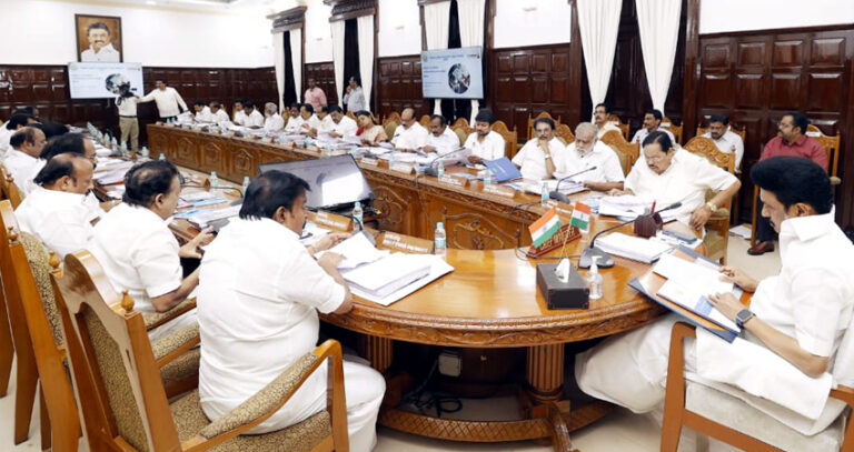 Cabinet Ministers Meeting: முதலமைச்சர் மு.க.ஸ்டாலின் தலைமையில் அமைச்சரவை கூட்டம்