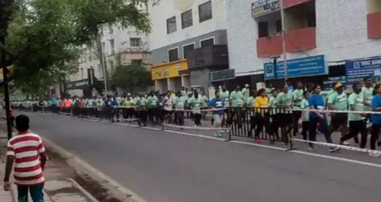 Chennai Marathon Competition:சென்னை மாரத்தான் போட்டி அமைச்சர் மா.சுப்பிரமணியன் தொடங்கி வைத்தார்