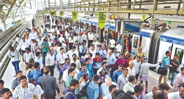 Chennai Metro Train: சென்னை மெட்ரோ ரயிலில் 2022-ம் ஆண்டில் மட்டும் 6.09 கோடி பேர் பயணம்